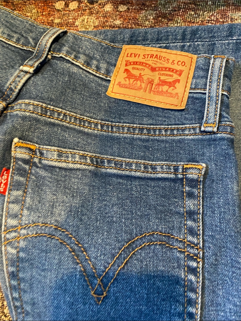 Levi’s Wedgie Skinny Jeans. High-Rise Slim Fit. Size 26. - Picture 9 of 11